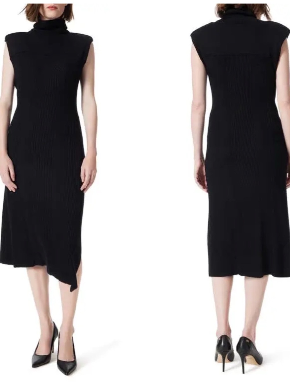 DO BY DEE OCLEPPO
Asymmetric Hem Sleeveless Sweater Dress